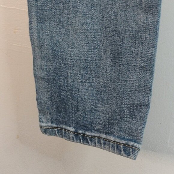 PUBLIC SUPPLY CO. New York Blue Skinny Jeans Distressed Details Men's Size 30/32 - Picture 4 of 7